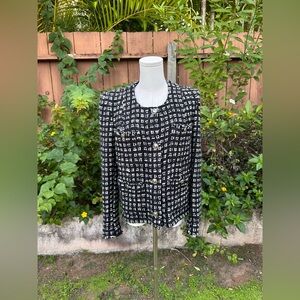 IRO Tetys Tweed Jacket Size EU 38/US 6